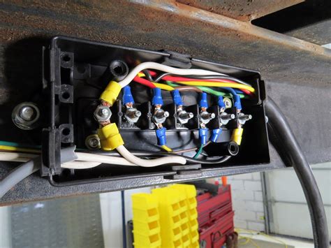 trailer wiring junction box near me|trailer hitch wiring harness diagram.